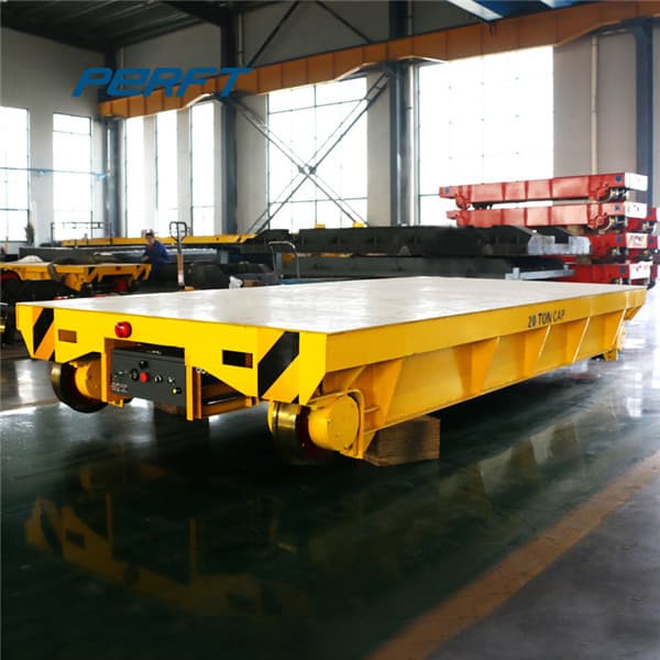 Self Propelled Trolley For Aluminum Factory 30t-perfect Motorized Rail Cart